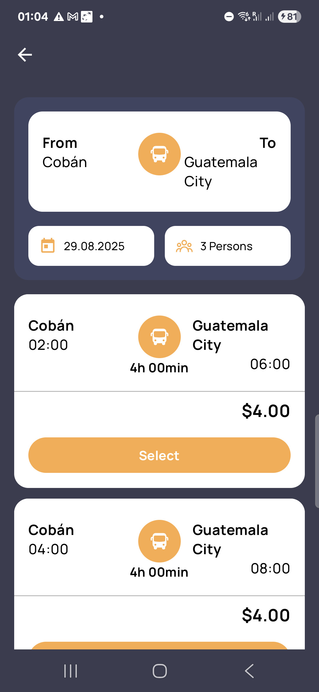 Route Selection